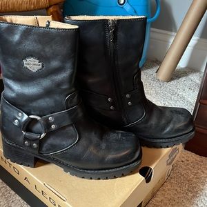 Harley-Davidson Ashby Black Boots